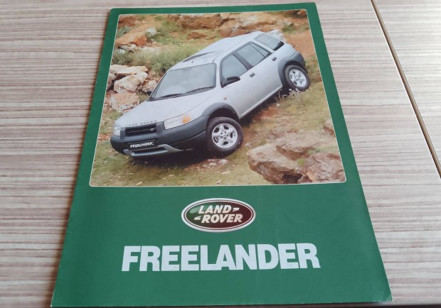 Land Rover Freelander magyar nyelv prospektus, katalgus.