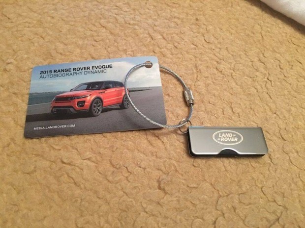 Land Rover, Range Rover Evoque elegns krm USB pendrive 4 GB