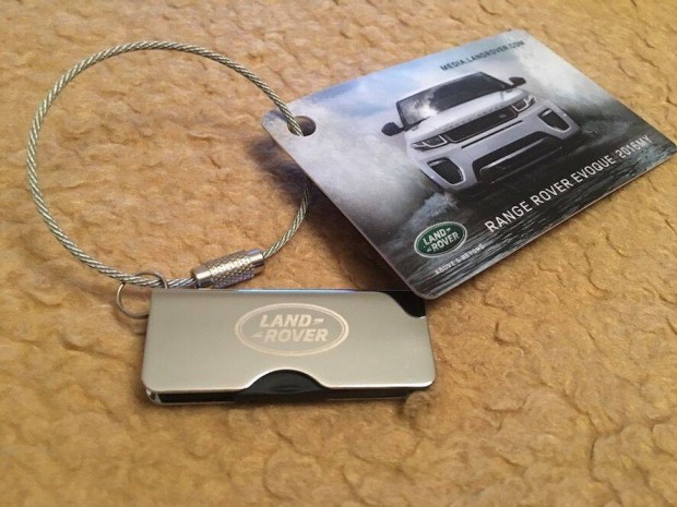 Land Rover, Range Rover Evoque elegáns króm USB pendrive 8 GB