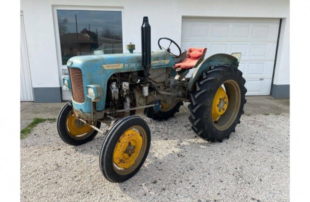 Landini R 3000 Super 2WD traktor gyári fűkaszával 1967