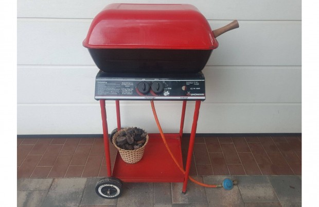 Landmann gázos grill kocsi BBQ sütő kerti gázgrill Ingyen GLS