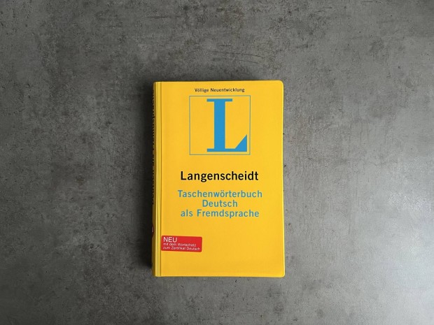 Langenscheidt Taschenwrterbuch Deutsch als Fremdsprache sztr