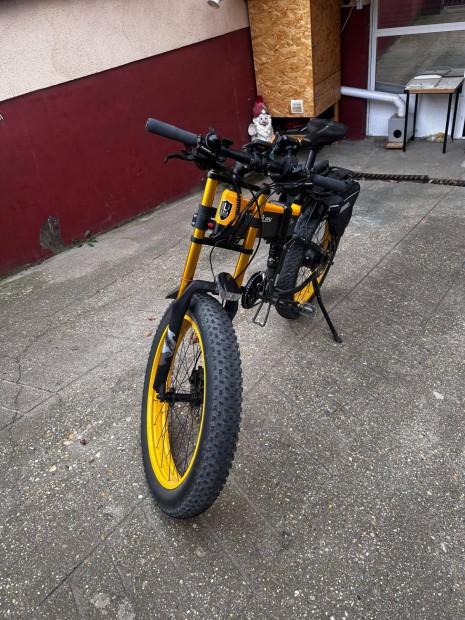 Lankeleisi 750 Fatbike megkmlt, 2 akkuval