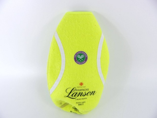 Lanson Champagne Wimbledon teniszlabds veg palack htbort trol