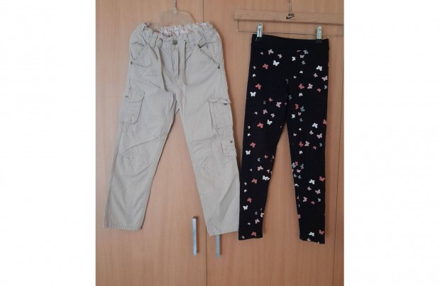 Lny nadrg csomag, 122-128-as, leggings, jszer, H&M,