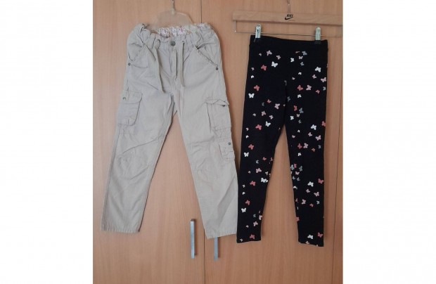 Lny nadrg csomag, 122-128-as, leggings, jszer, H&M, tavaszi