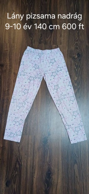 Lny pizsama nadrg 9-10 v 140 cm