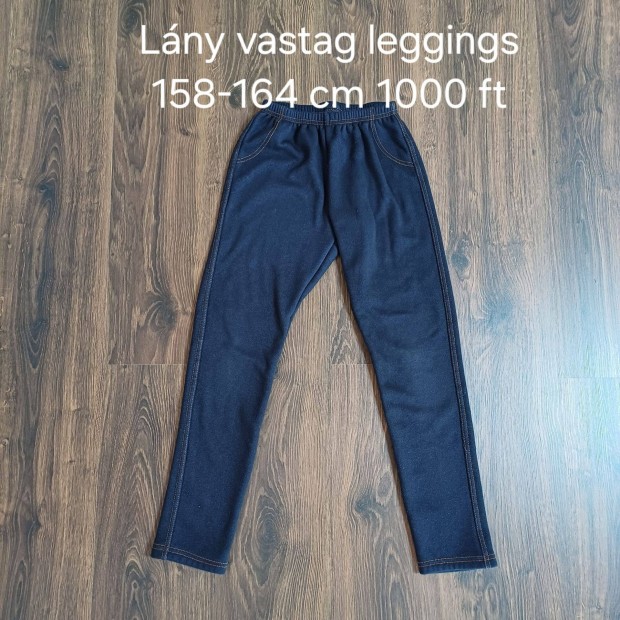 Lny vastag leggings 158-164 cm
