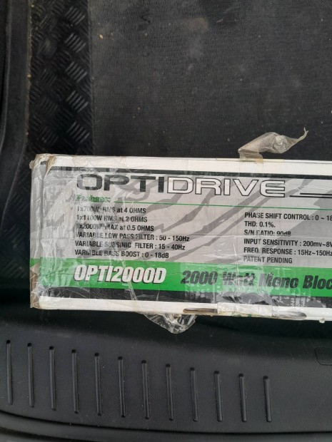 Lanzar opti drive 2000