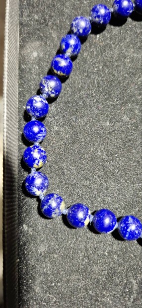 Lápisz lazuli féldrágakő nyaklánc 