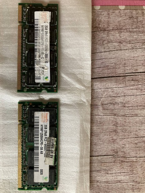 Laptop ddr2 ram 4gb(2x2gb) elad 