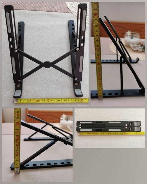 Laptop emelő / állvány