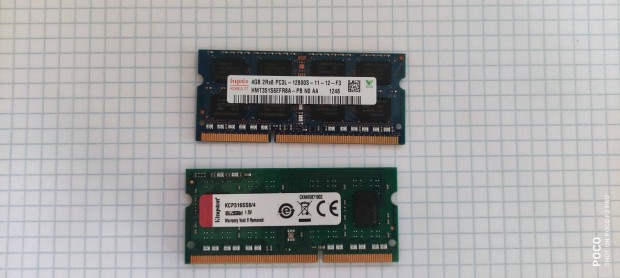 Laptop memoria DDR3L 2X4GB 1600MHZ