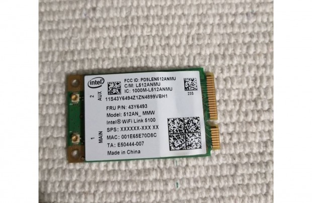 Laptop mini wifi card