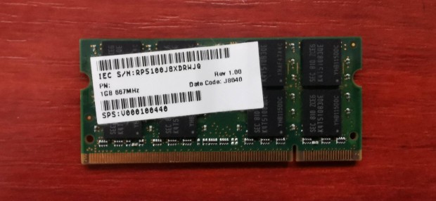 Laptop notebook RAM 1GB DDR2