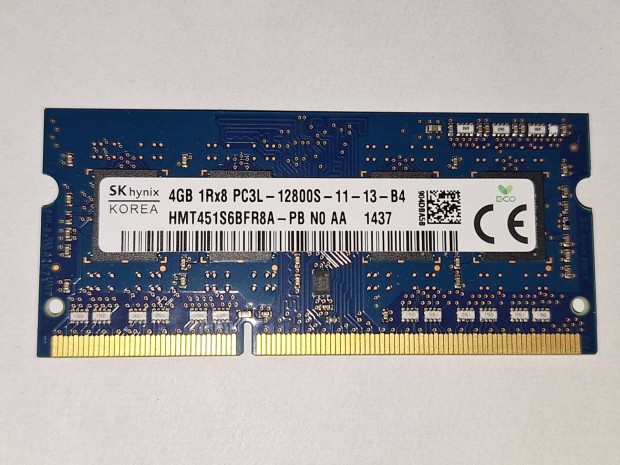 Laptop ram ddr3 1600mhz 4gb Hynix