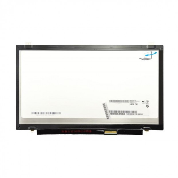 Laptop screen B140QAN01.1 14" 40pin/QHD/slim/matte