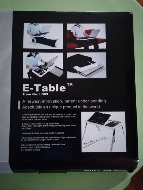 Laptop tart asztalka