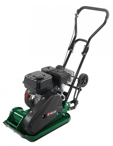 Lapvibrátor 60Kg!Gumi Szőnyeg és vezető kerekek -Parkside PRP1100 A1