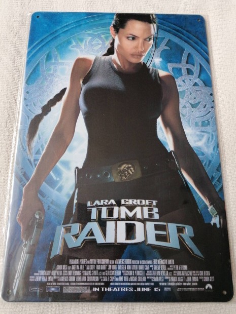 Lara Croft Tomb Raider fmplakt 20 *30 cm
