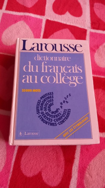 Larousse francia szotar 35000 szo