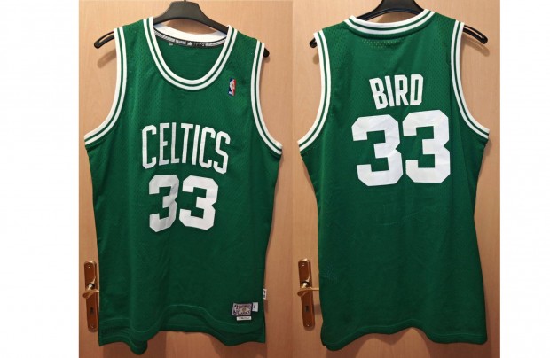 Larry Bird Boston Celtics NBA szurkoli kosaras mez