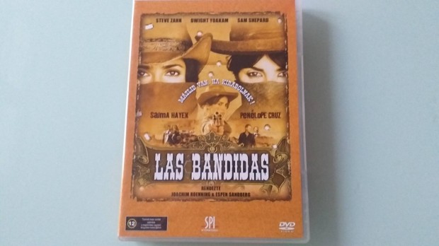 Las Bandidas western/akcifilm DVD -Penelope Cruz