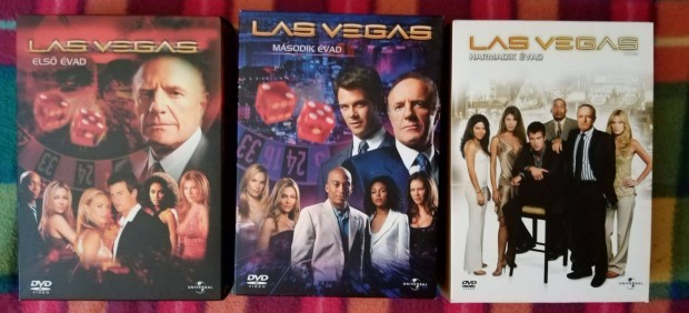 Las Vegas DVD Teljes sorozat Els, msodik, harmadik vad Szinkronos