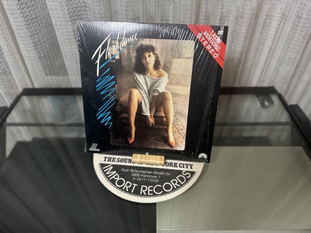 Laser Disc Videodisc Flashdance Lemez Hi-Fi hifi