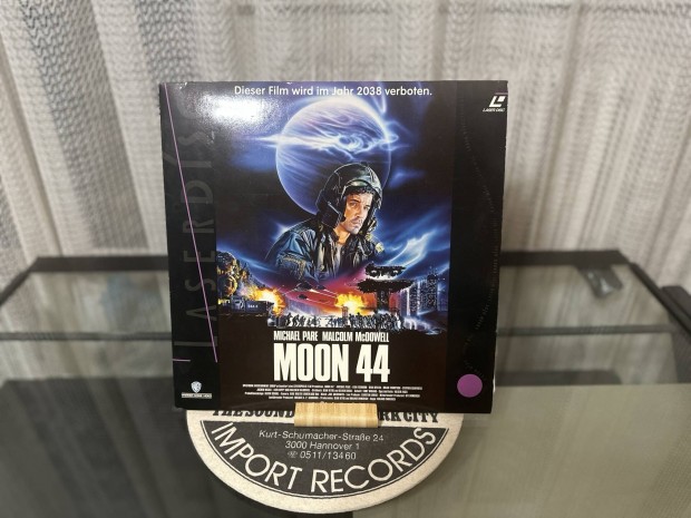 Laser Disc Videodisc Moon 44 Lemez Hi-Fi hifi