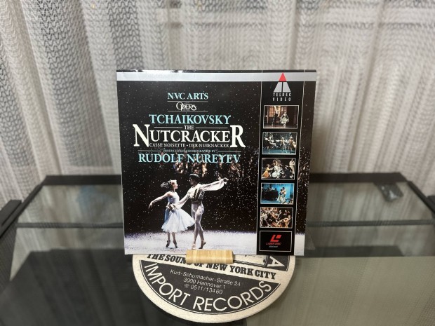 Laser Disc Videodisc Tchaikovsky The Nutcracker Lemez Hi-Fi hifi