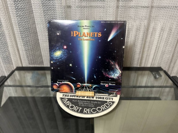 Laser Disc Videodisc The Planets Lemez Hi-Fi hifi