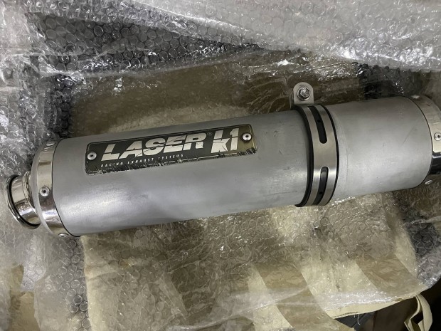 Laser K1 3csavaros motor kipufog sportdob