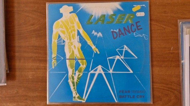 Laserdance (Laser Dance) Fear (Remix) Battle Cry LP, bakelit, vinyl