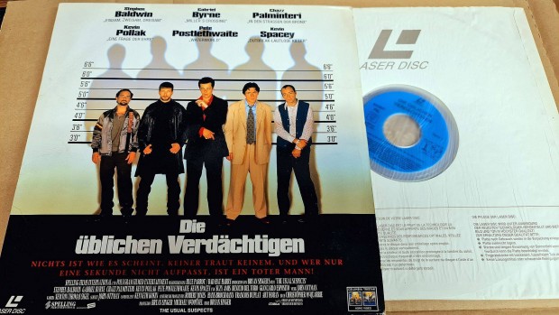 Laserdisc eladó.Die Üblichen Verdachtigen(Közönséges bűnözők) film