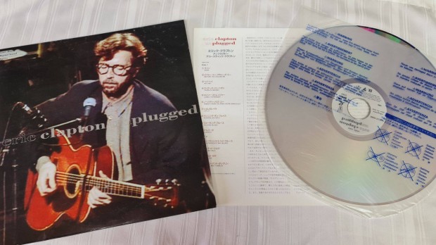 Laserdisc eladó.Eric Clapton Unplugged koncert