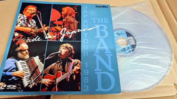 Laserdisc eladó.The Band Japan Tour 1983 koncert