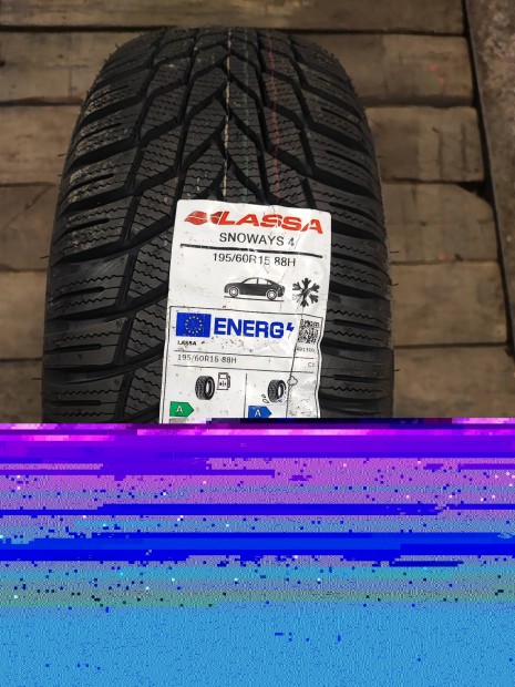 Lassa Snoways 4 195/60 R15 88H 1db j 