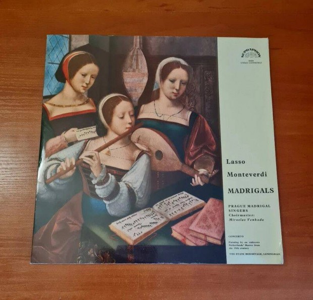 Lasso, Monteverdi - Madrigals; LP, Vinyl