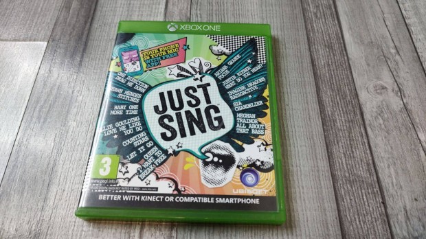 Last Minute!Xbox One: Just Sing Kinect Játék