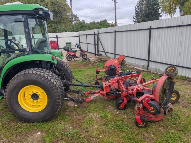 Lastec fűnyíró adapter 3.6m John deere