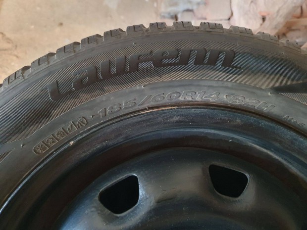Laufenn 185/60R14 ngyvszakos gumik aclfelnin eladk