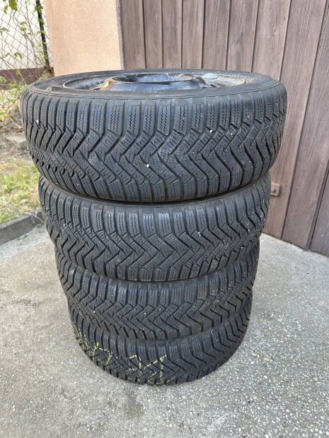 Laufenn 4db 4x100 186/60 R14 Téligumi + Lemezfelni