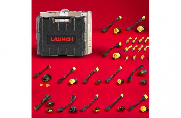 Launch X431 HD/ Teher-kamion 24V készlet