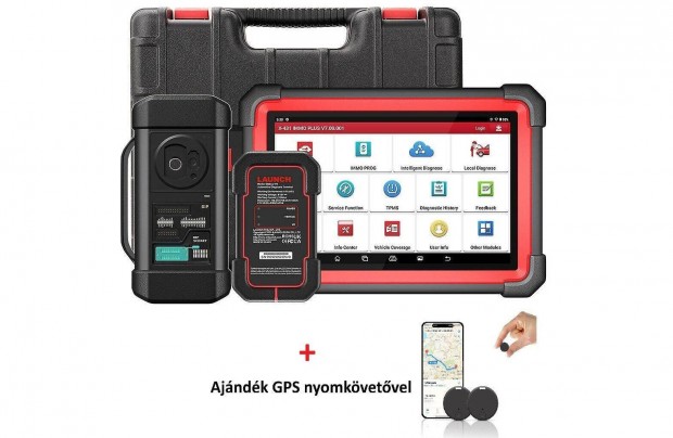 Launch X431 Immo PLUS / Kulcs programoz + Ajndk GPS