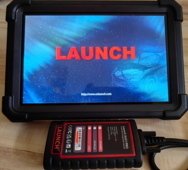 Launch X431 Pro-V Canfd komplett csomag Gyri Tablet 1 v garancia!