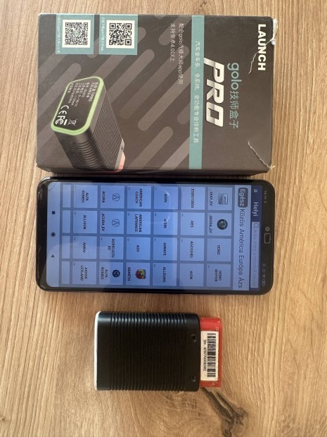 Launch diagnosztika telefonra teleptve Akci