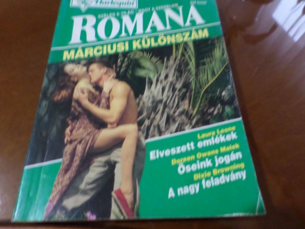 Laura Leone 3 regény egy kötetben Romana Elveszett emlékek Romantikus