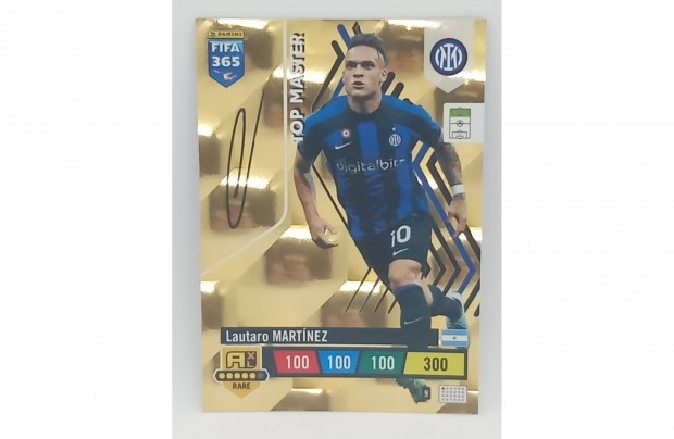 Lautaro Martinez Fifa 365 Top Master 2023 focis krtya