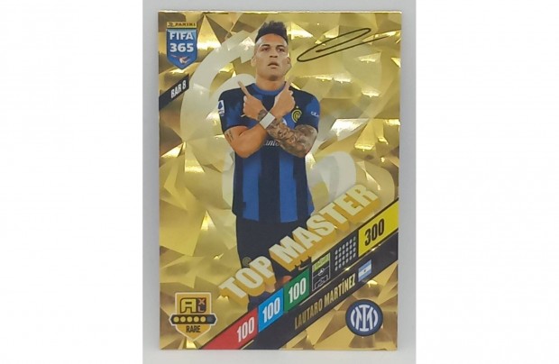 Lautaro Martinez Fifa 365 Top Master 2024 focis krtya